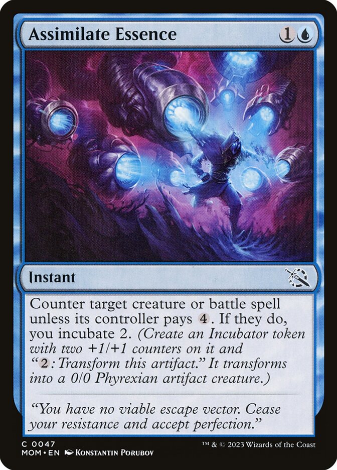 Assimilate Essence - carta Magic The Gathering