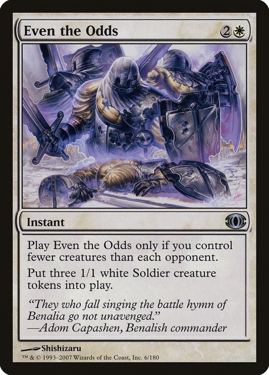 Even the Odds - carta Magic The Gathering