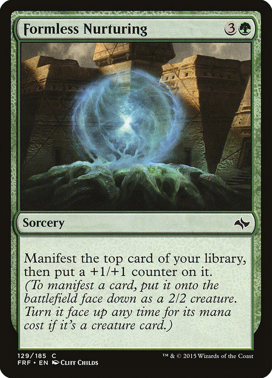 Formless Nurturing - carta Magic The Gathering