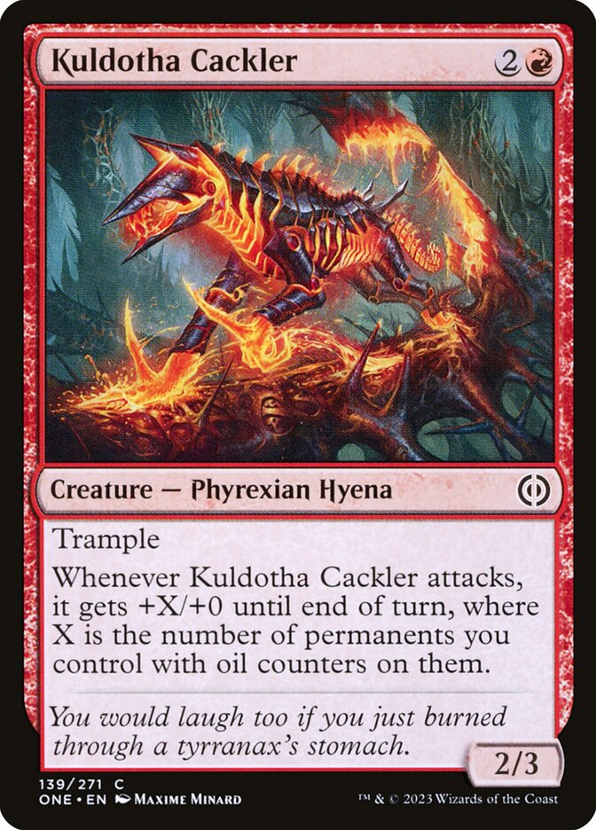 Kuldotha Cackler - carta Magic The Gathering