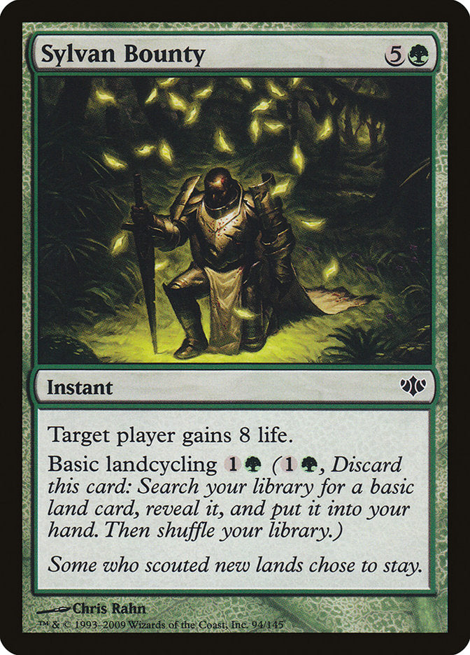 Sylvan Bounty - carta Magic The Gathering