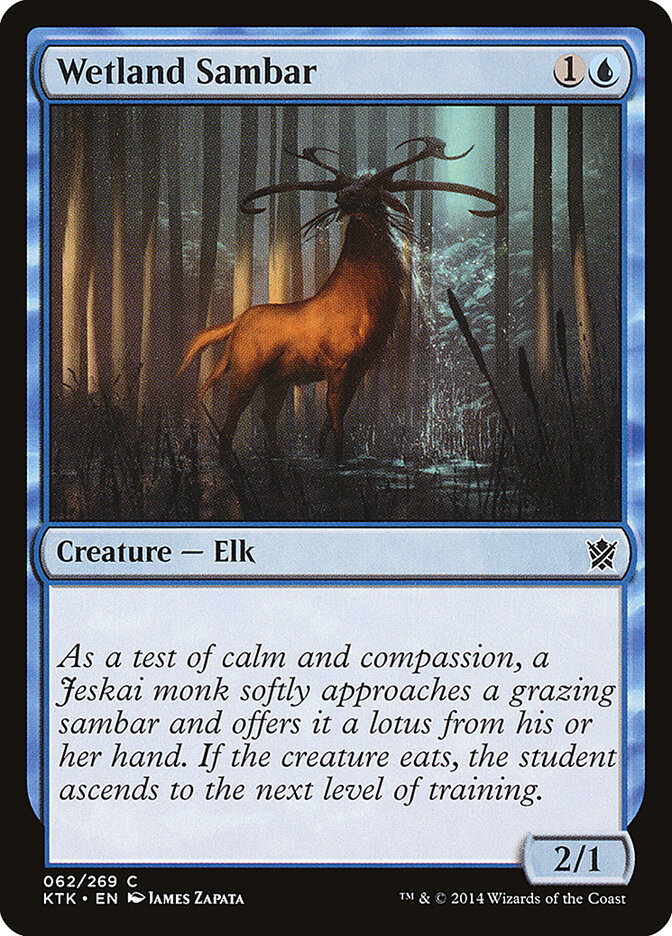 Wetland Sambar - carta Magic The Gathering