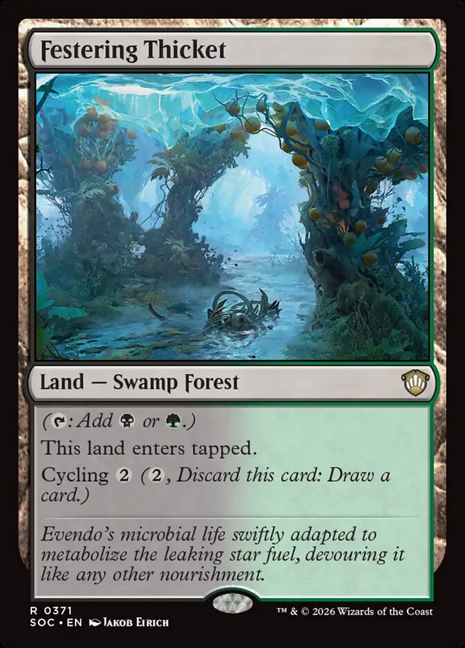 Festering Thicket - carta Magic The Gathering