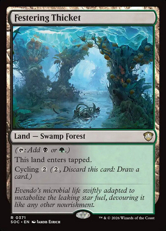 Festering Thicket - carta Magic The Gathering