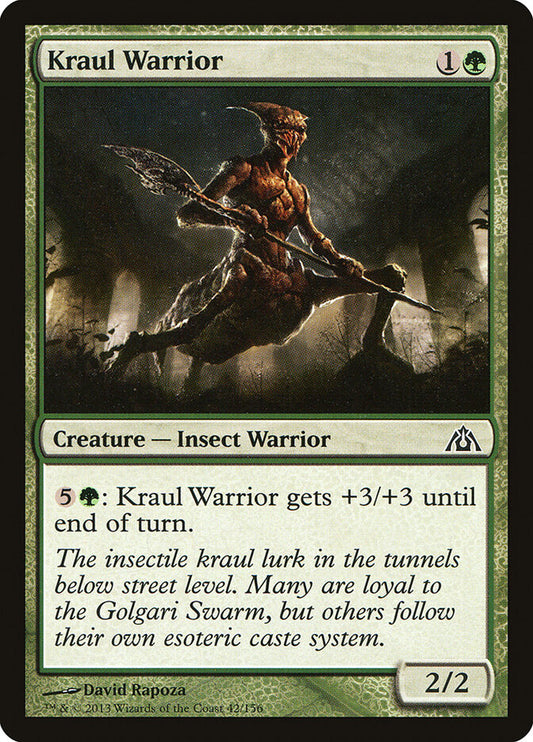 Kraul Warrior - carta Magic The Gathering