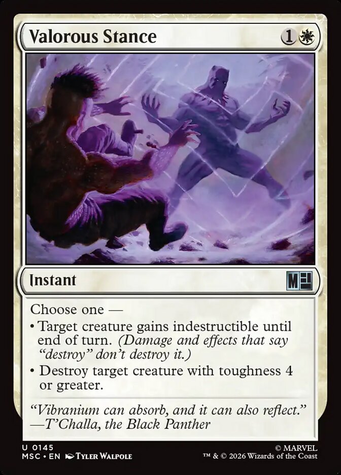 Valorous Stance - carta Magic The Gathering