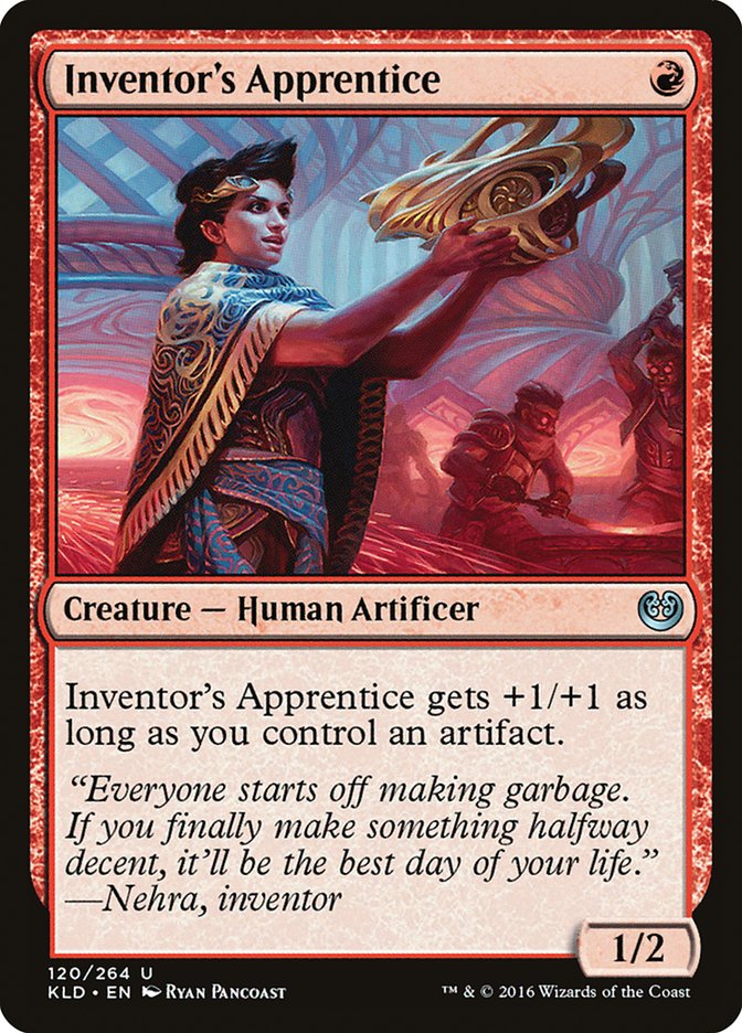 Inventor's Apprentice - carta Magic The Gathering