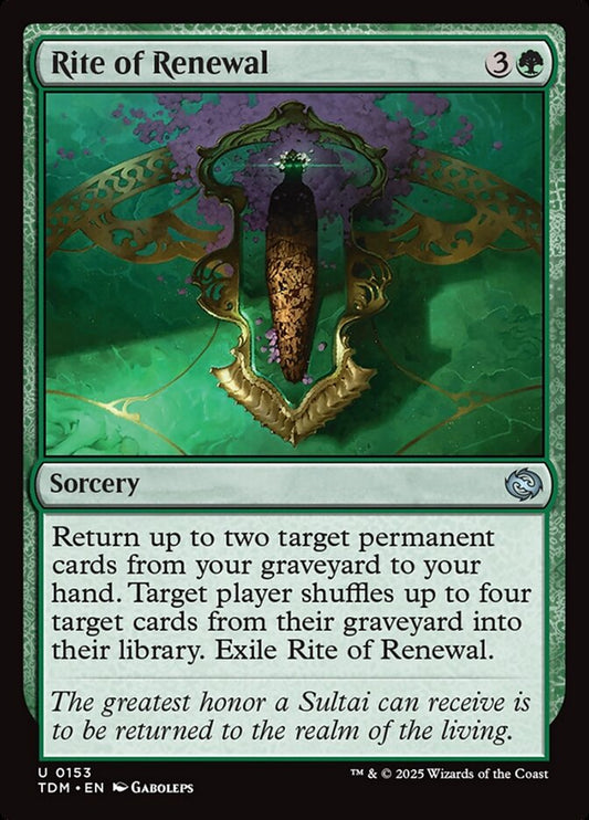 Rite of Renewal - TDM-153-NF-STD