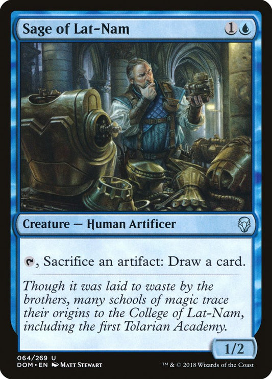 Sage of Lat-Nam - carta Magic The Gathering
