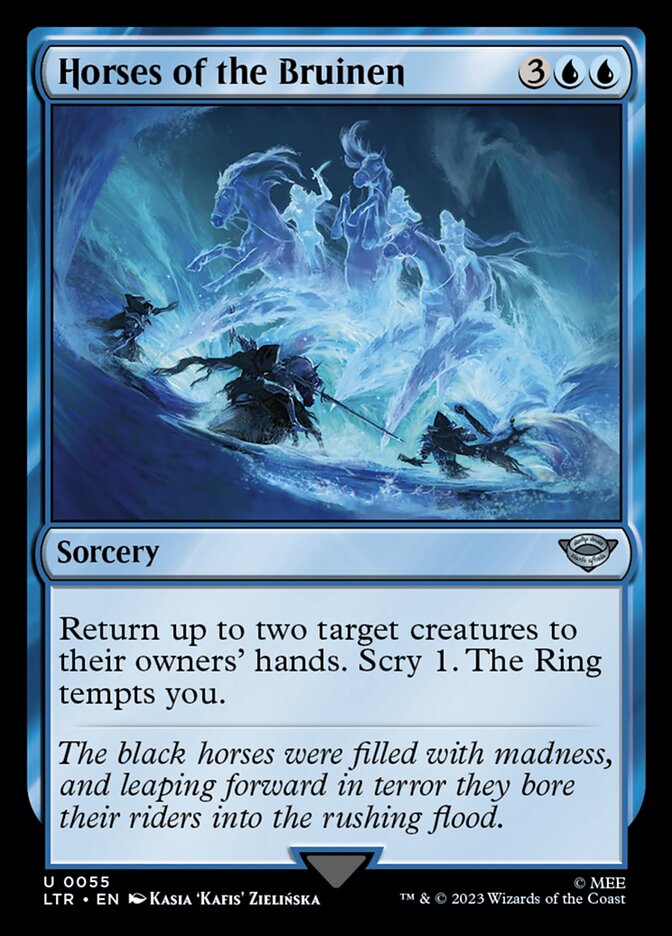 Horses of the Bruinen - carta Magic The Gathering