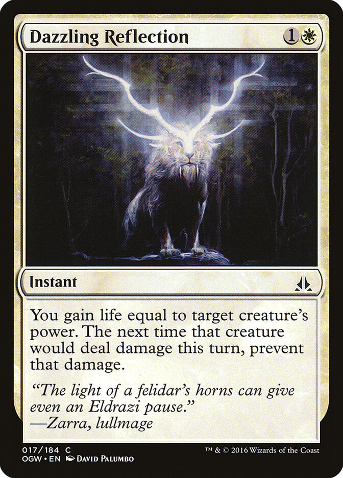 Dazzling Reflection - carta Magic The Gathering