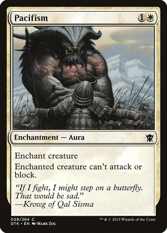 Pacifism - carta Magic The Gathering