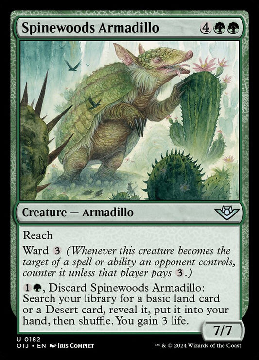 Spinewoods Armadillo - carta Magic The Gathering