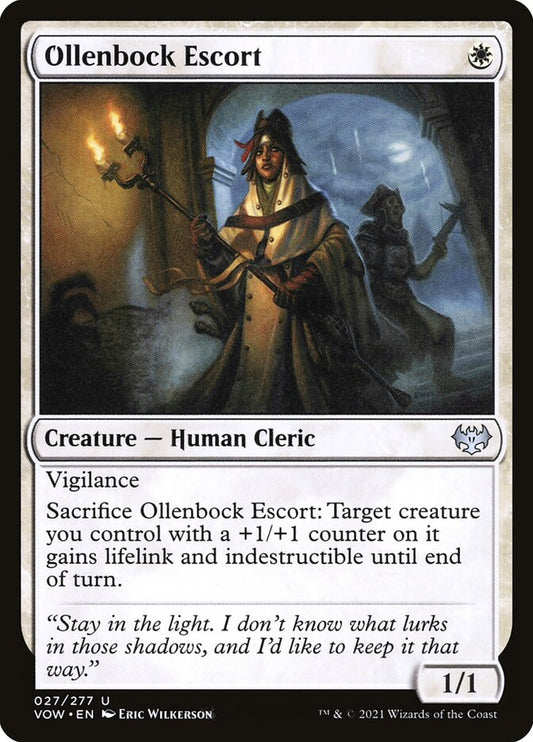 Ollenbock Escort - carta Magic The Gathering