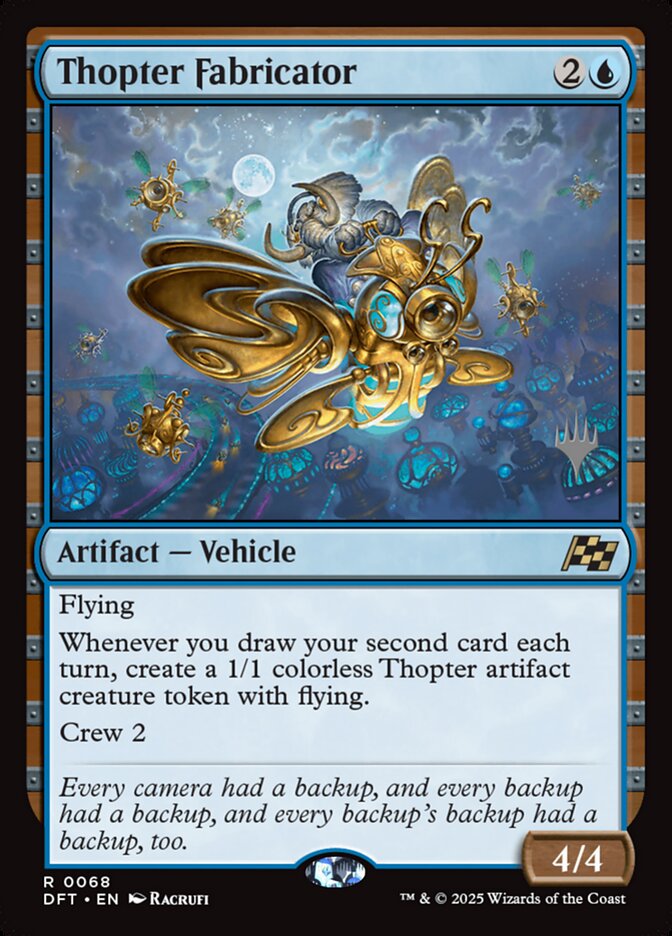 Thopter Fabricator - carta Magic The Gathering