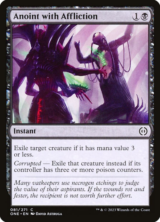 Anoint with Affliction - carta Magic The Gathering