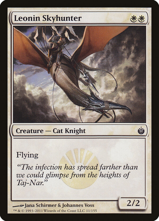 Leonin Skyhunter - carta Magic The Gathering