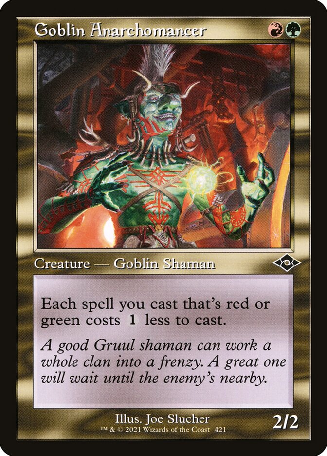 Goblin Anarchomancer - carta Magic The Gathering