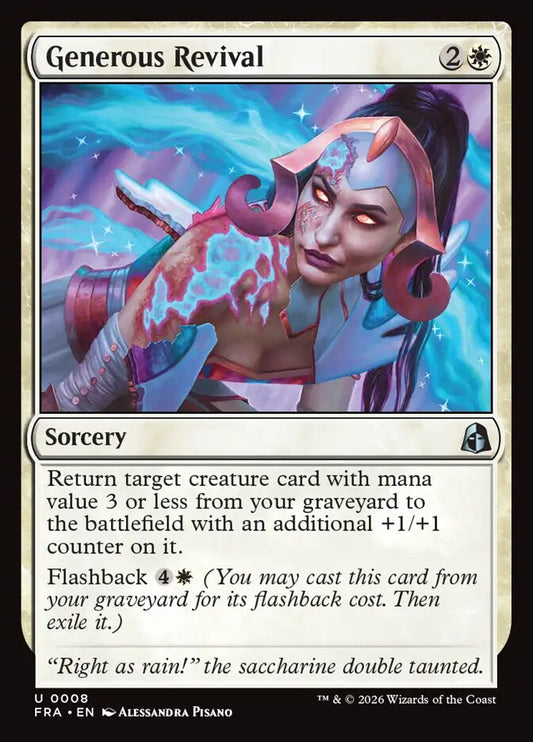 Generous Revival - carta Magic The Gathering