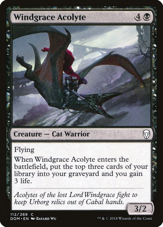 Windgrace Acolyte - carta Magic The Gathering