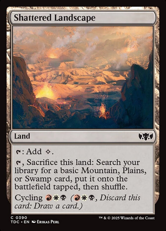 Shattered Landscape - TDC-390-NF-STD