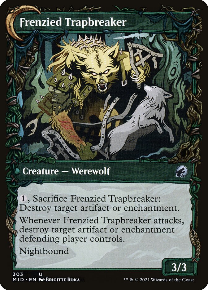 Frenzied Trapbreaker - carta Magic The Gathering