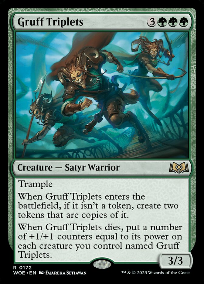 Gruff Triplets - carta Magic The Gathering