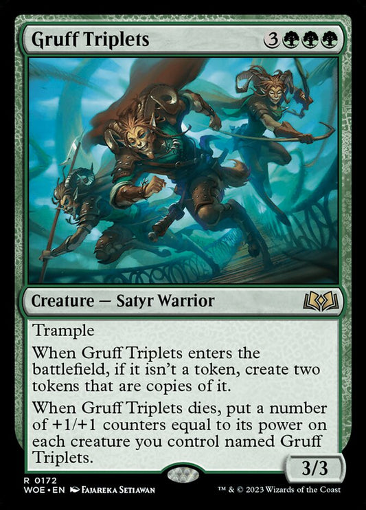Gruff Triplets - carta Magic The Gathering