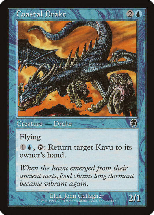 Coastal Drake - carta Magic The Gathering