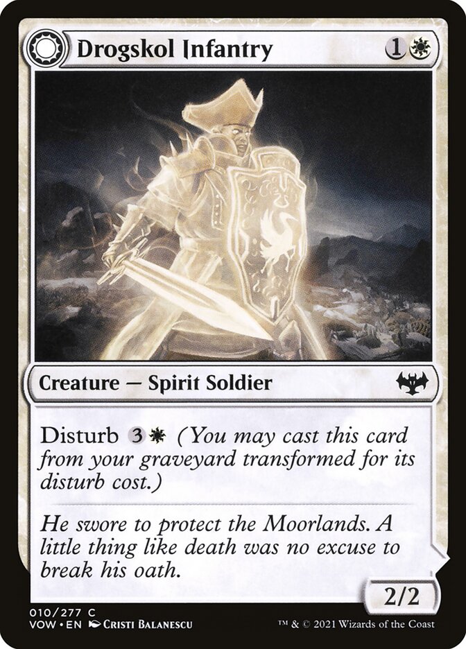 Drogskol Infantry - carta Magic The Gathering