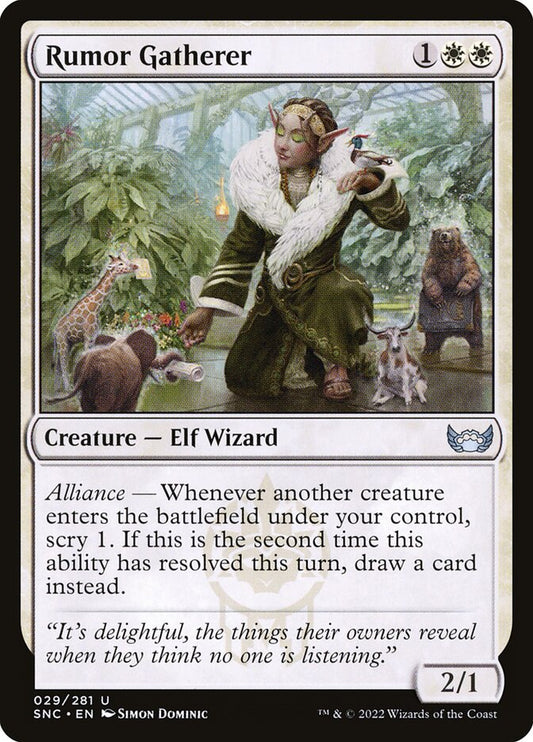 Rumor Gatherer - carta Magic The Gathering