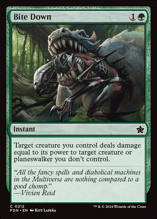 Bite Down - carta Magic The Gathering