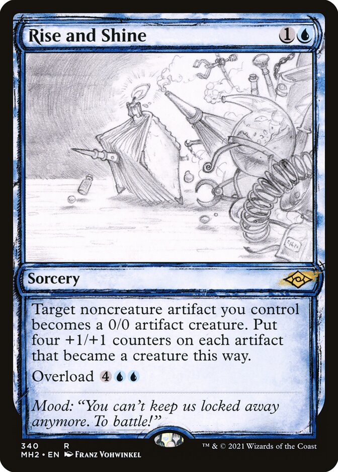 Rise and Shine - carta Magic The Gathering