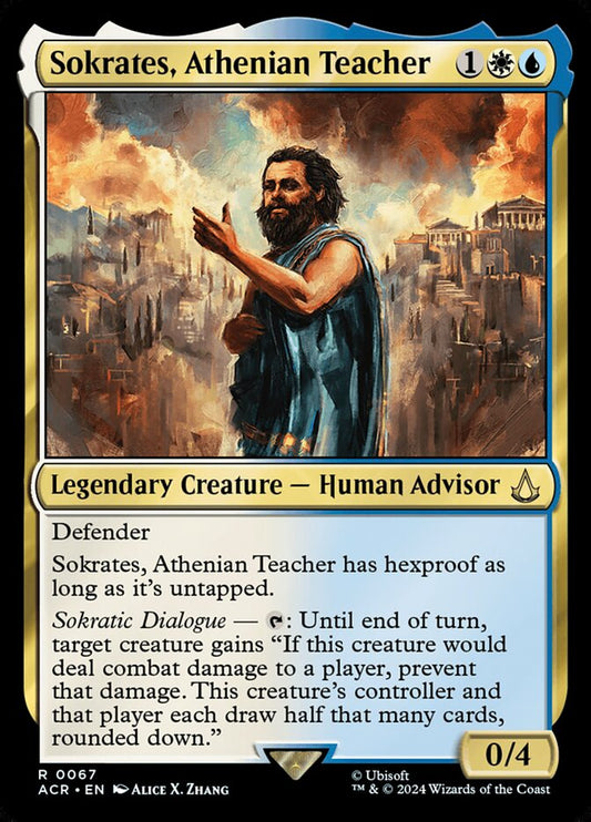 Sokrates, Athenian Teacher - ACR-067-NF-LDG-UNI