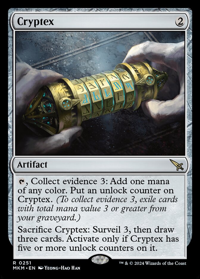 Cryptex - carta Magic The Gathering