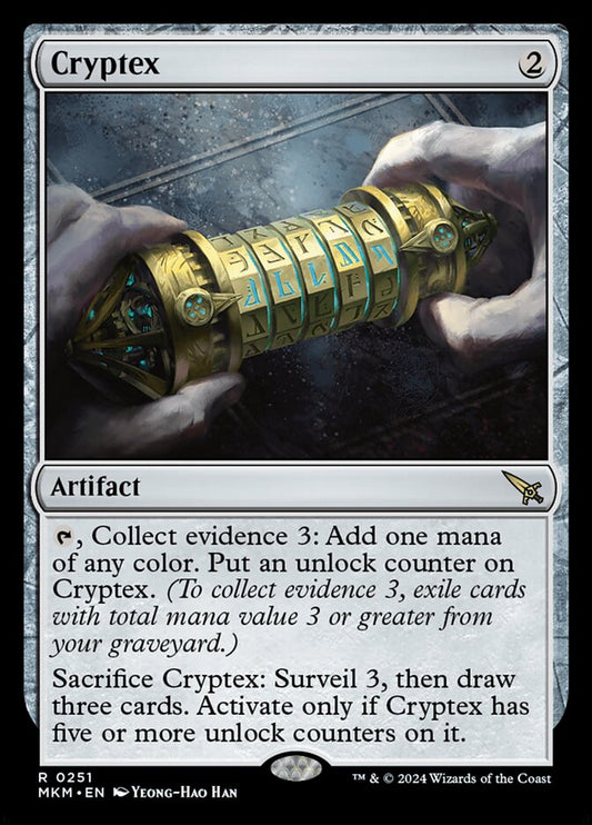 Cryptex - carta Magic The Gathering