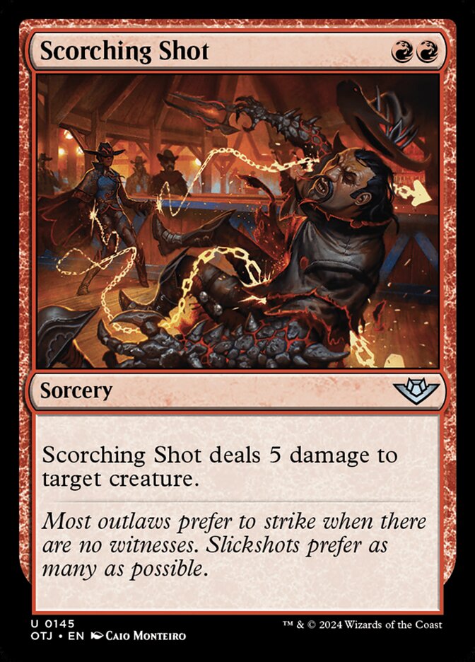 Scorching Shot - carta Magic The Gathering