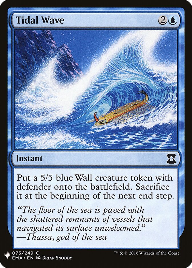 Tidal Wave - carta Magic The Gathering