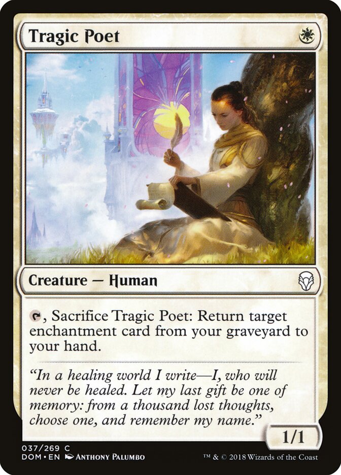 Tragic Poet - carta Magic The Gathering