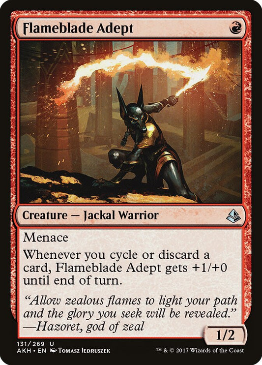 Flameblade Adept - carta Magic The Gathering