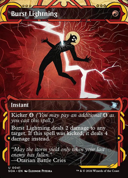 Burst Lightning - carta Magic The Gathering