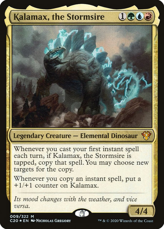 Kalamax, the Stormsire - C20-009-F-LDG