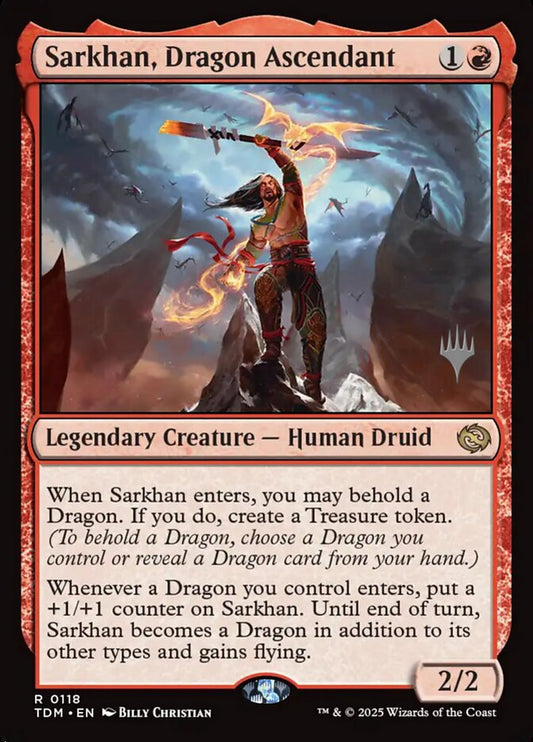 Sarkhan, Dragon Ascendant - carta Magic The Gathering