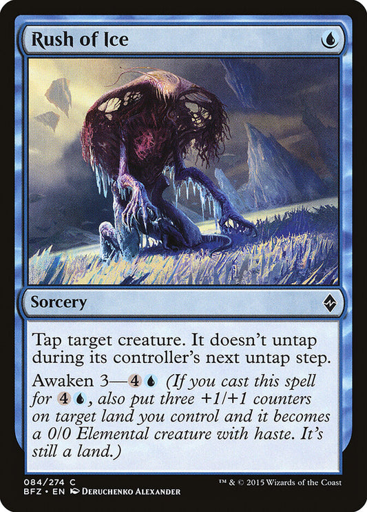 Rush of Ice - carta Magic The Gathering