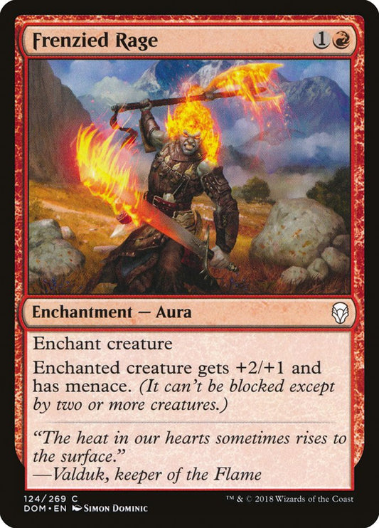 Frenzied Rage - carta Magic The Gathering