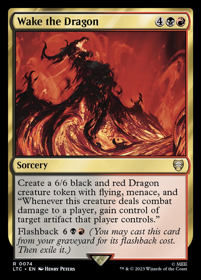 Wake the Dragon - carta Magic The Gathering