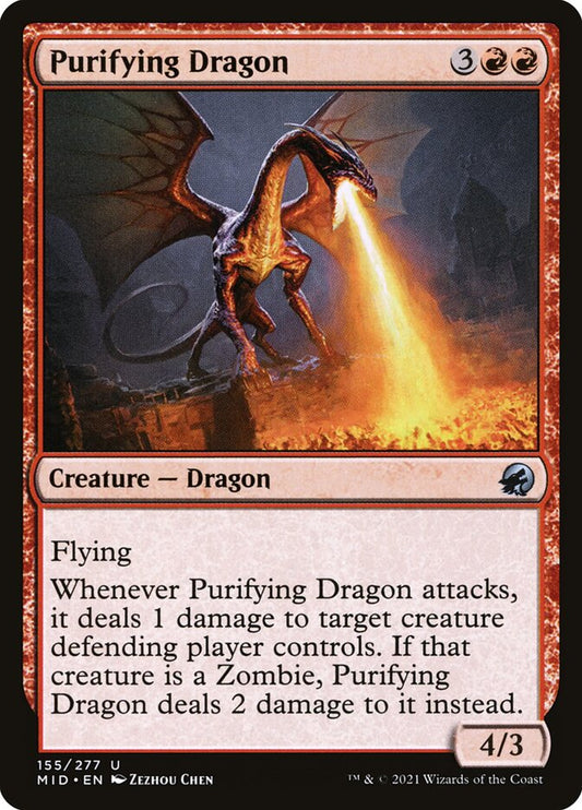 Purifying Dragon - carta Magic The Gathering