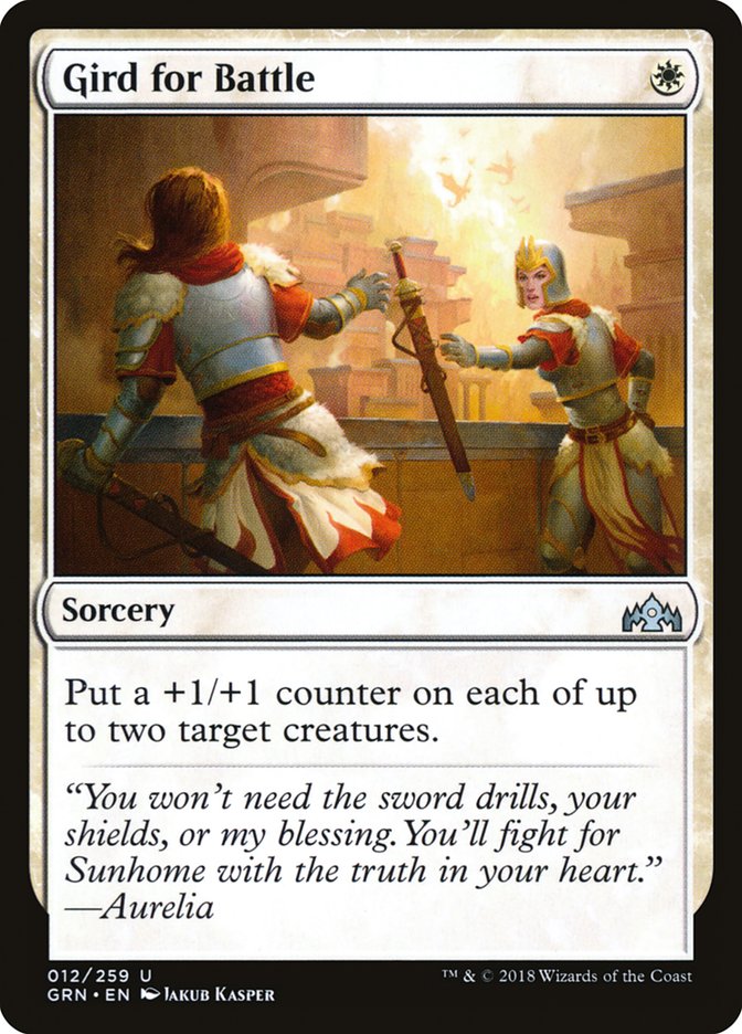 Gird for Battle - GRN-012-F-STD