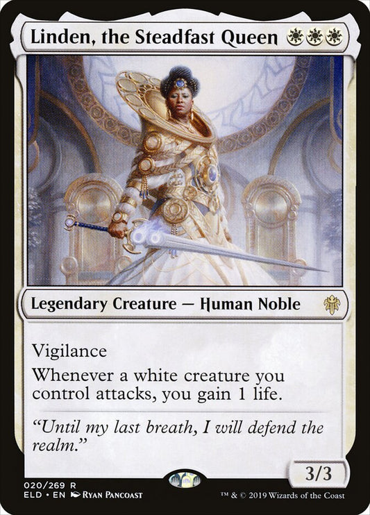 Linden, the Steadfast Queen - carta Magic The Gathering
