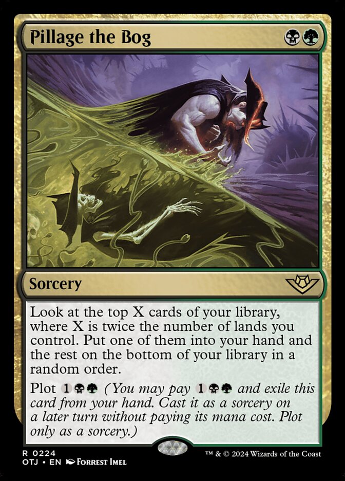 Pillage the Bog - carta Magic The Gathering